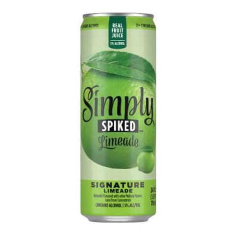 slide 1 of 1, Simply Spiked Limeade, 24 oz