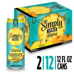Simply Spiked Tropical 12pk 12oz Cans