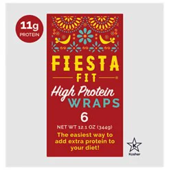 Fiesta Fit Premium High Protein Wraps - 12.1 Oz