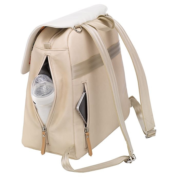 slide 4 of 12, Petunia Pickle Bottom Meta Backpack Diaper Bag - Toasted Marshmallow, 1 ct