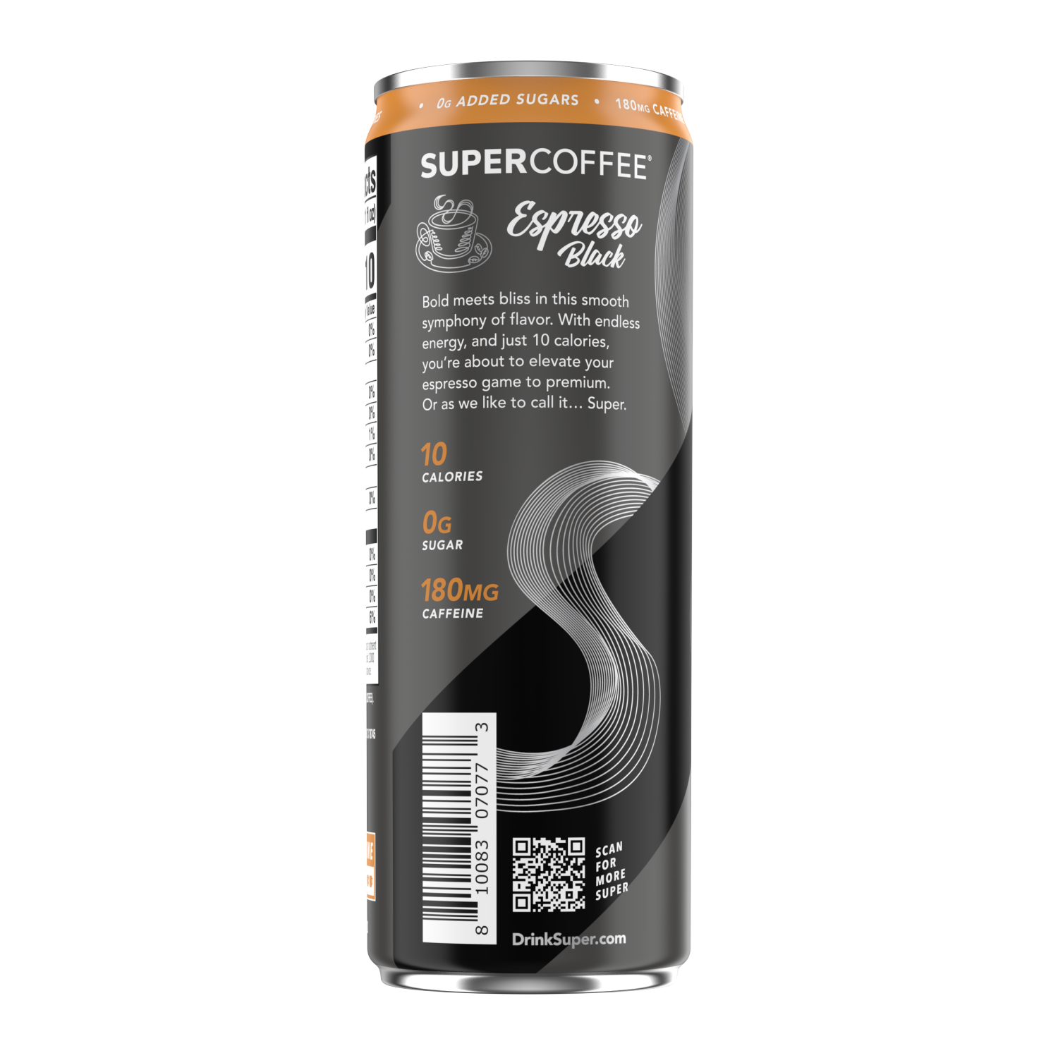 slide 2 of 2, Super Coffee Premium Triple Shot Espresso Black Espresso Beverage 11 fl oz, 11 fl oz