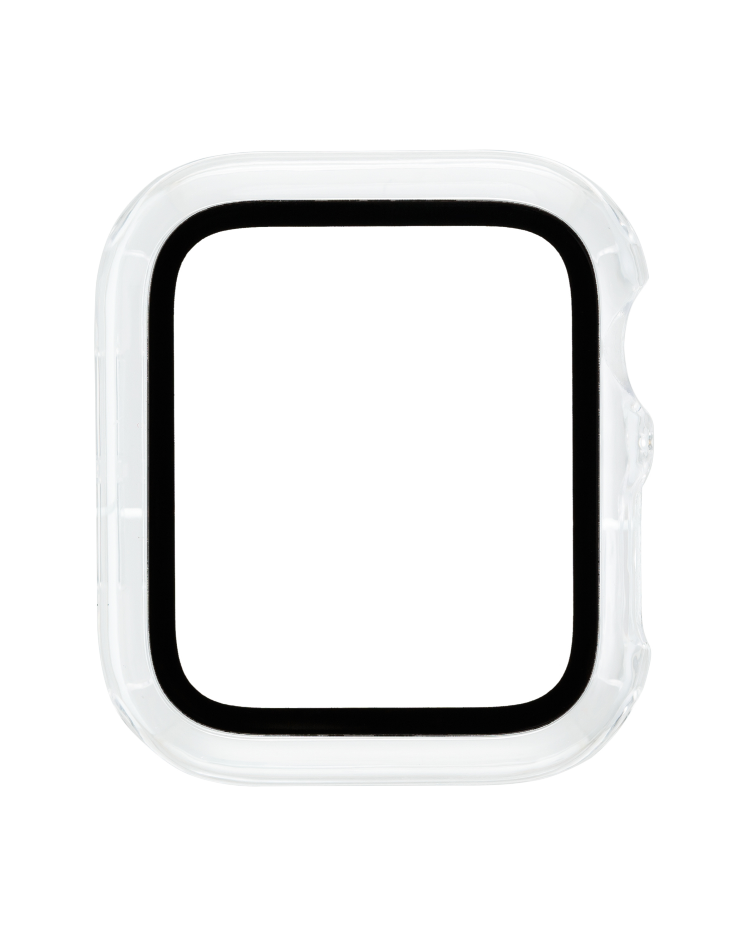 slide 1 of 3, WITHit Clear Full Protection Bumper with Integrated Glass for 41mm Apple Watch, 1 ct