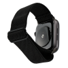 slide 6 of 9, WITHit Apple Watch 42/44/45MM Black Elastic Woven Band w/ slider, 1 ct