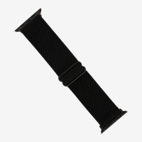 slide 3 of 9, WITHit Apple Watch 38/40/41MM Black Elastic Woven Band w/ slider, 1 ct