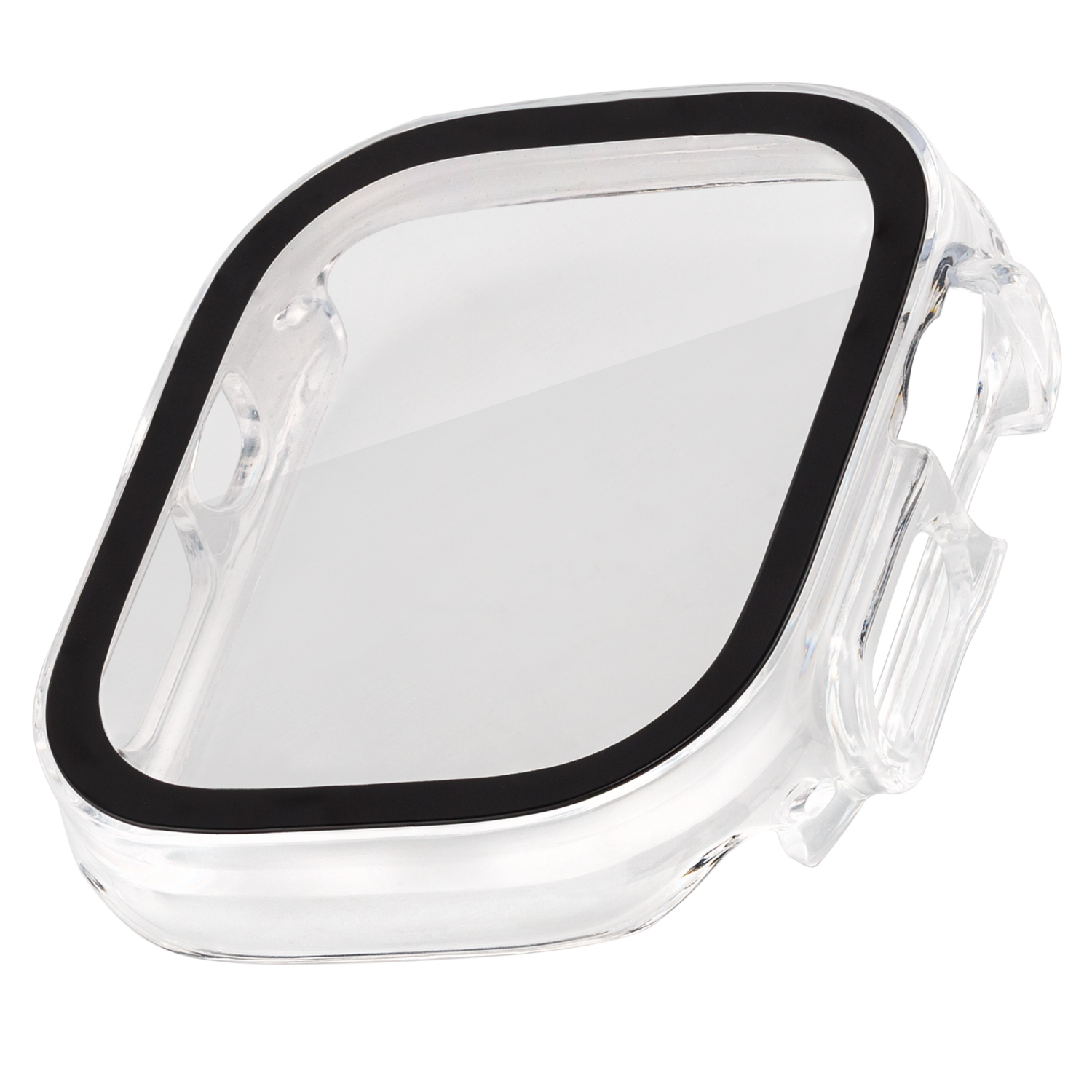 slide 5 of 5, WITHit Protective Case with Glass for 49mm Apple Watch, Clear, 1 ct