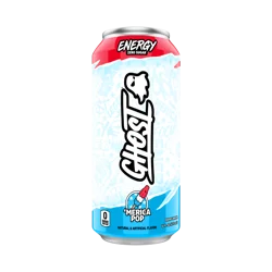 Ghost Zero Sugar Energy Drink, Merica Pop, 16 fl oz can