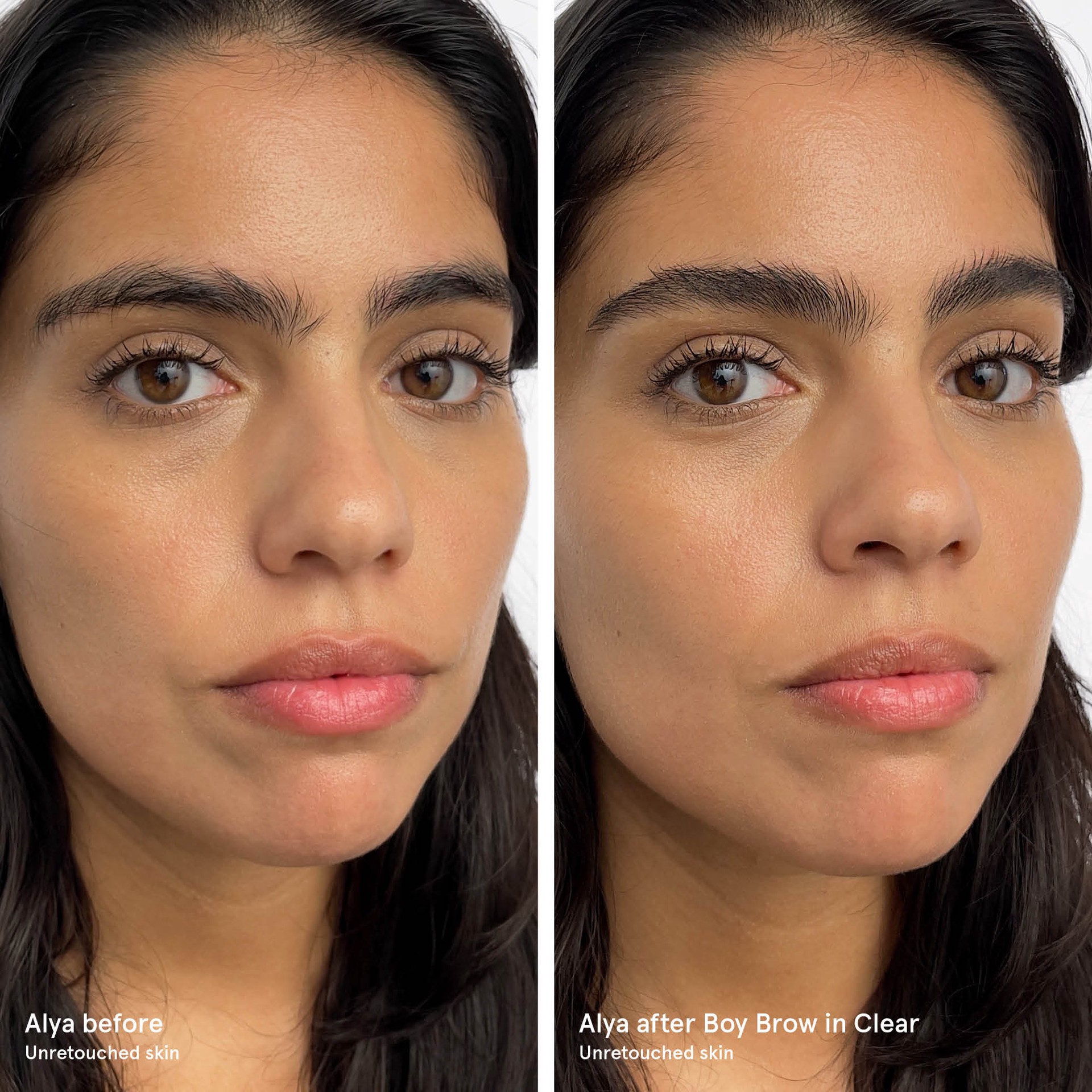 slide 5 of 9, Glossier Boy Brow Volumizing Eyebrow Gel-Pomade Black, 0.13 oz / 3.8 gram