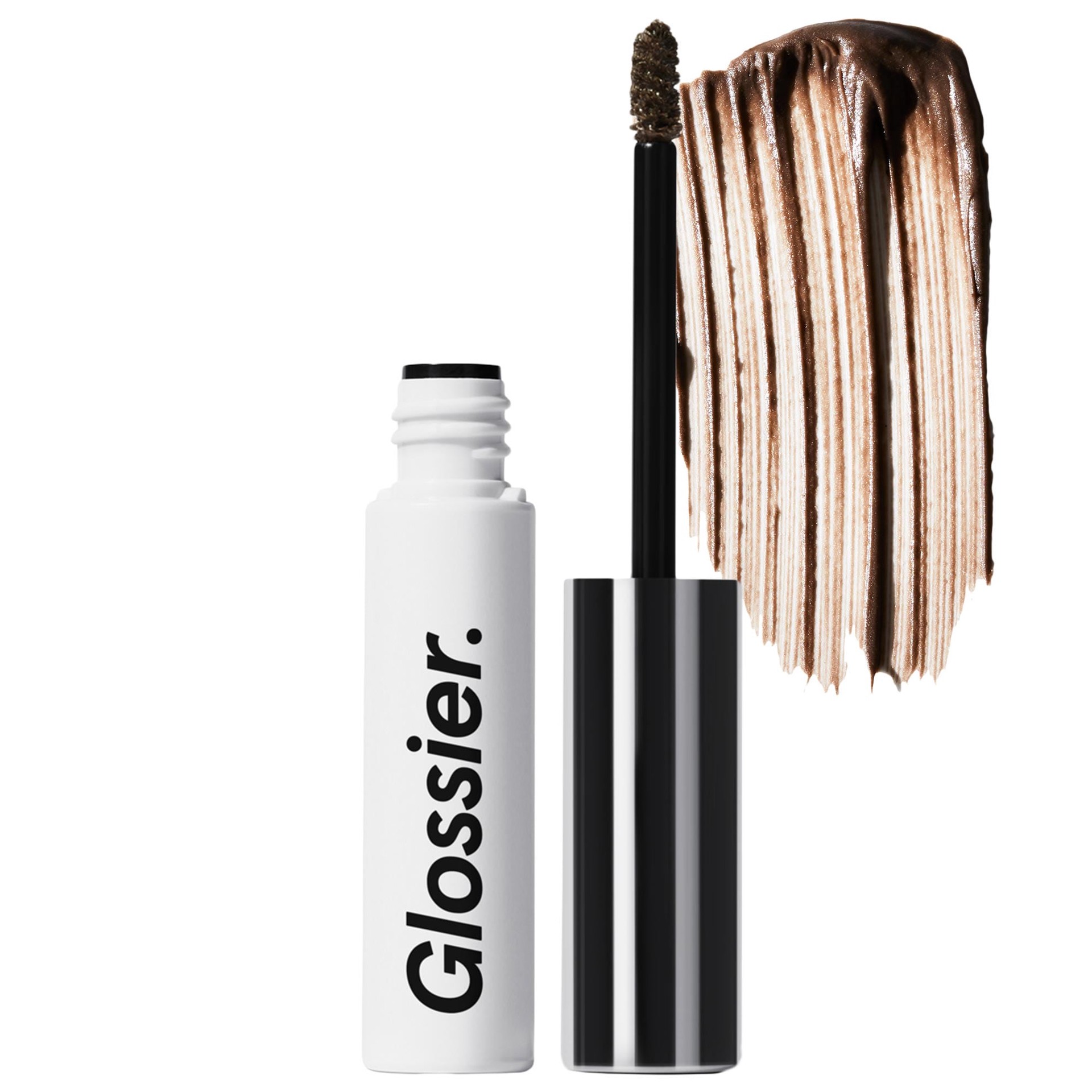 slide 1 of 9, Glossier Boy Brow Volumizing Eyebrow Gel-Pomade Dark Brown, 0.13 oz / 3.8 gram