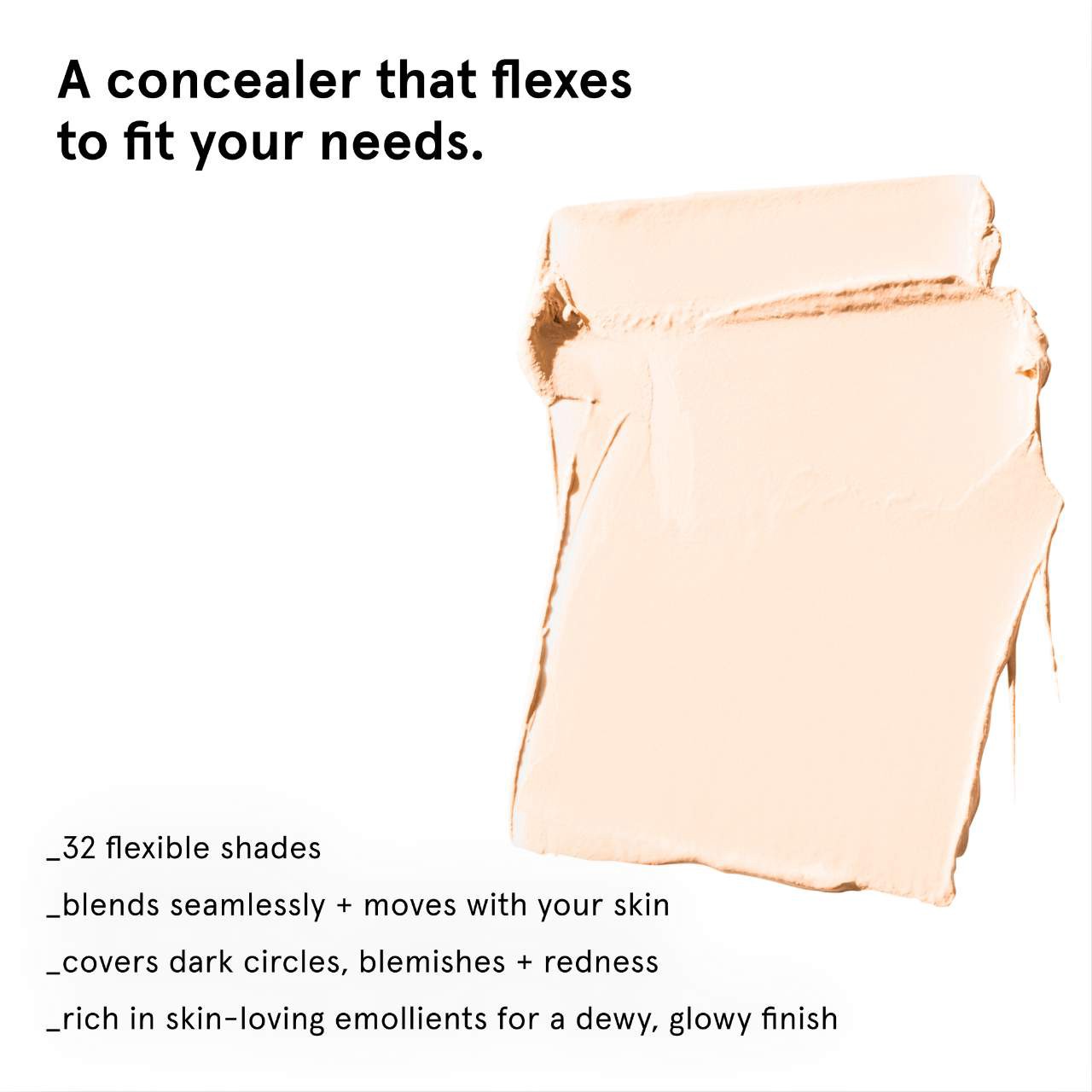 slide 3 of 13, Glossier Stretch Concealer for Dewy Buildable Coverage Very Light 1, 0.17 oz / 4.8 gram