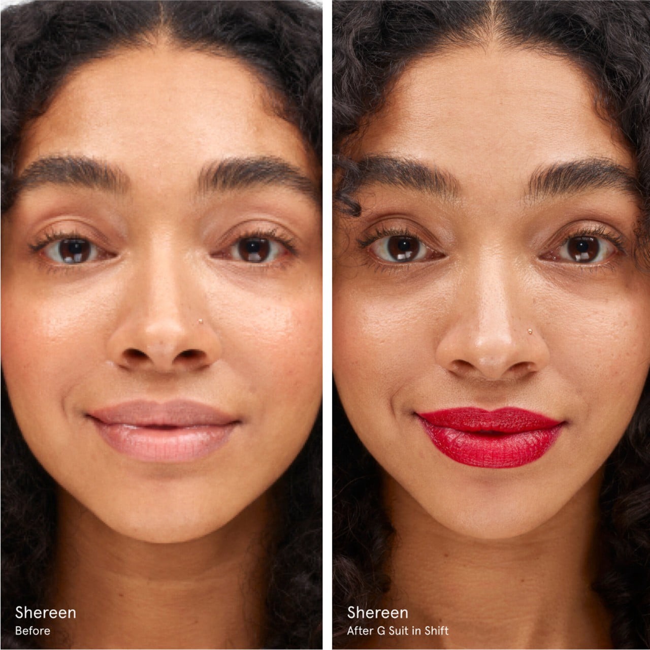 slide 2 of 9, Glossier G Suit Soft Touch Matte Liquid Lip Crème Shift, 0.2 oz / 6 ml