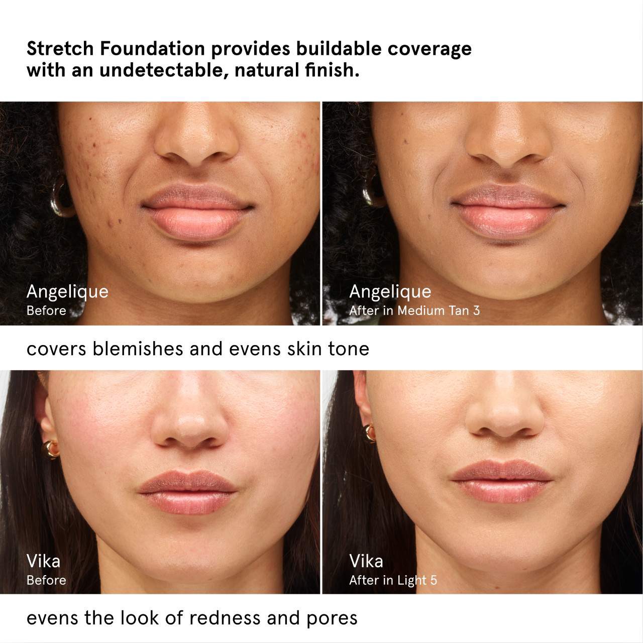 slide 4 of 13, Glossier Stretch Concealer for Dewy Buildable Coverage Medium Tan 5, 0.17 oz / 4.8 gram