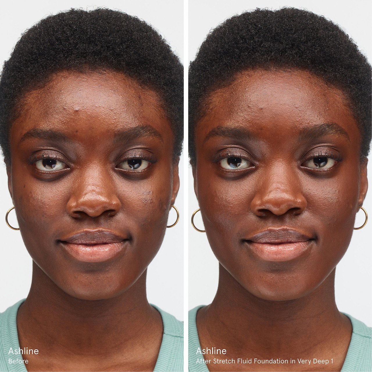 slide 4 of 15, Glossier Stretch Fluid Foundation for Buildable Coverage Very Deep 1, 1 oz / 30 ml