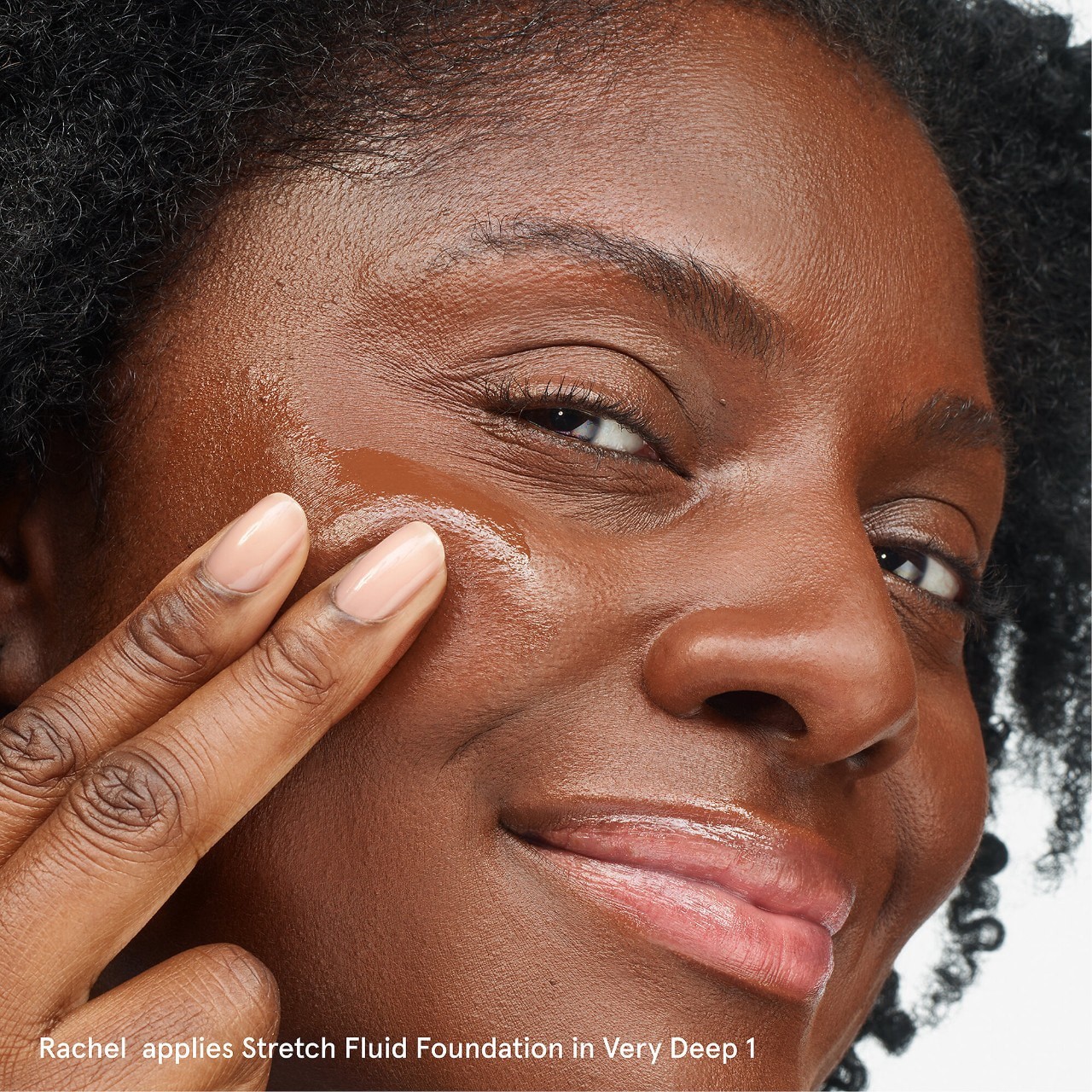 slide 9 of 15, Glossier Stretch Fluid Foundation for Buildable Coverage Very Deep 1, 1 oz / 30 ml