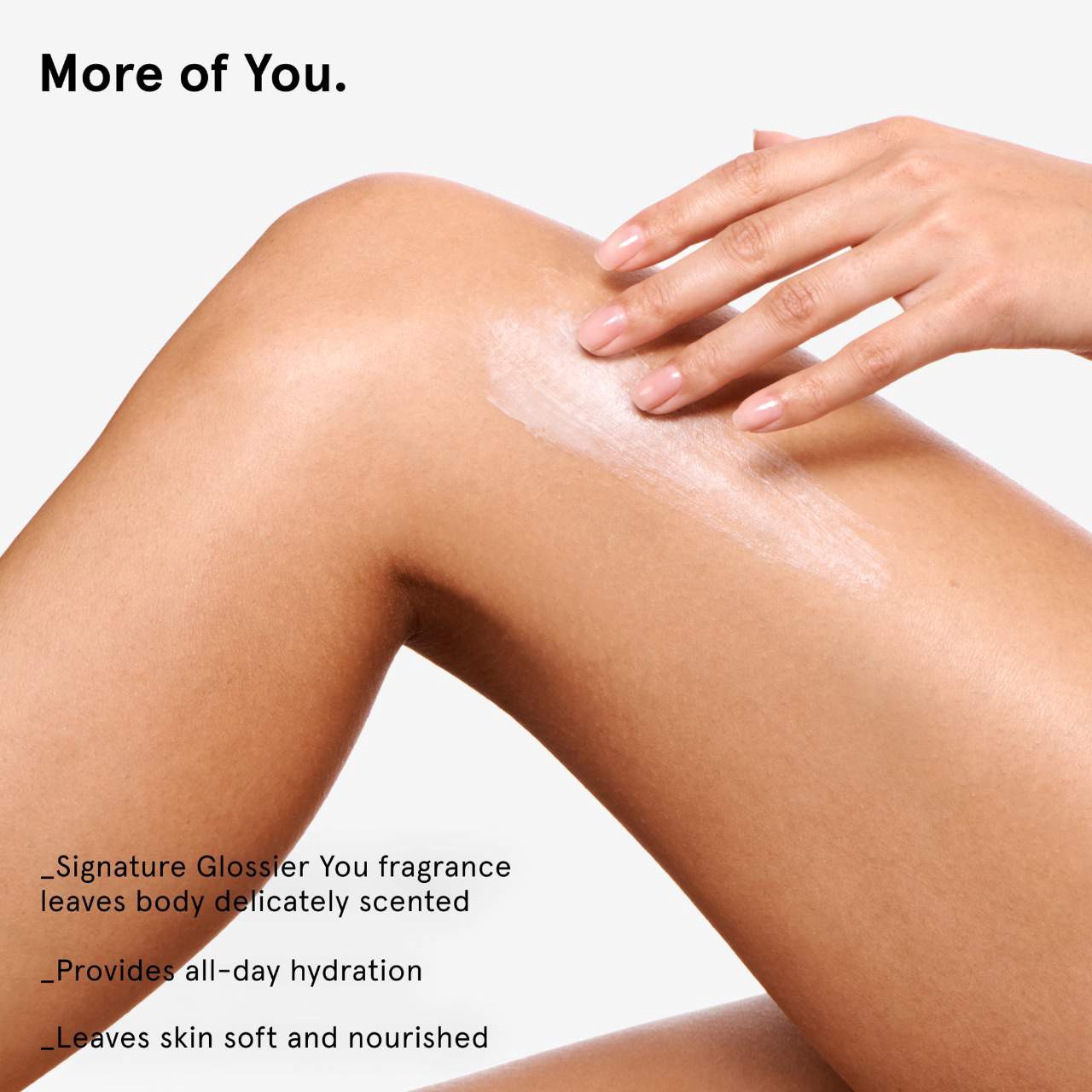 slide 5 of 11, Glossier Crème de You Dry-Touch Body Butter 7.2 fl oz / 212 mL, 7.2 fl oz / 212 ml