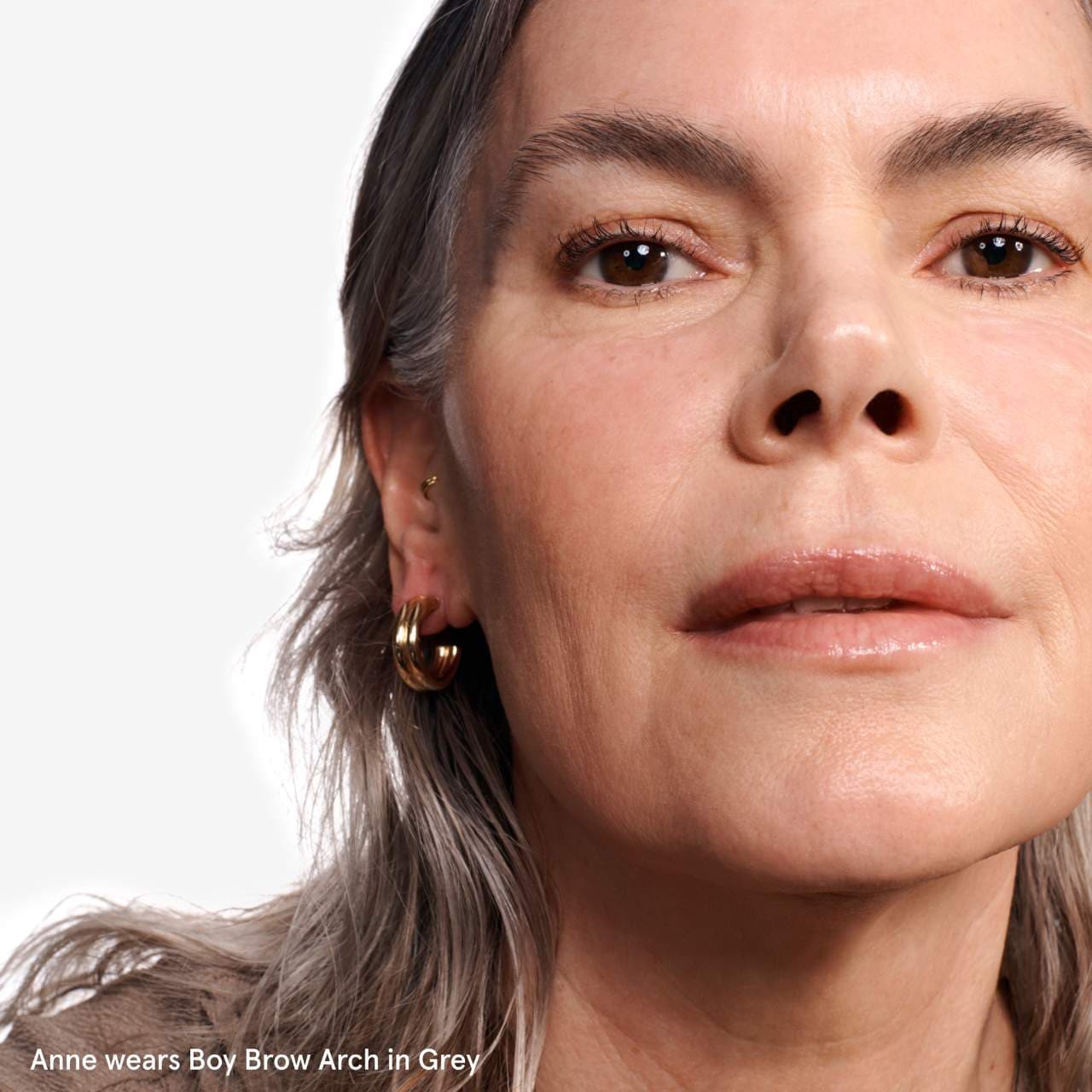 slide 3 of 11, Glossier Boy Brow Arch 2-in-1 Longwear Pomade Eyebrow Pencil Grey, 1 ct