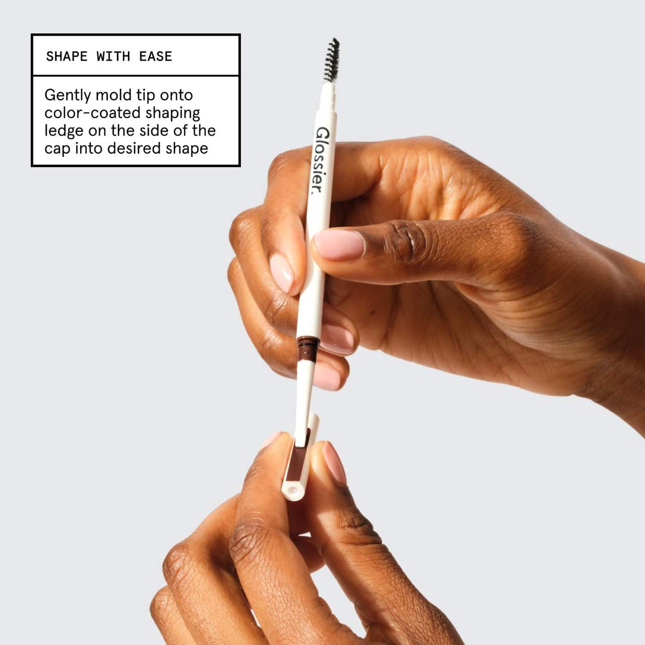 slide 8 of 11, Glossier Boy Brow Arch 2-in-1 Longwear Pomade Eyebrow Pencil Grey, 1 ct