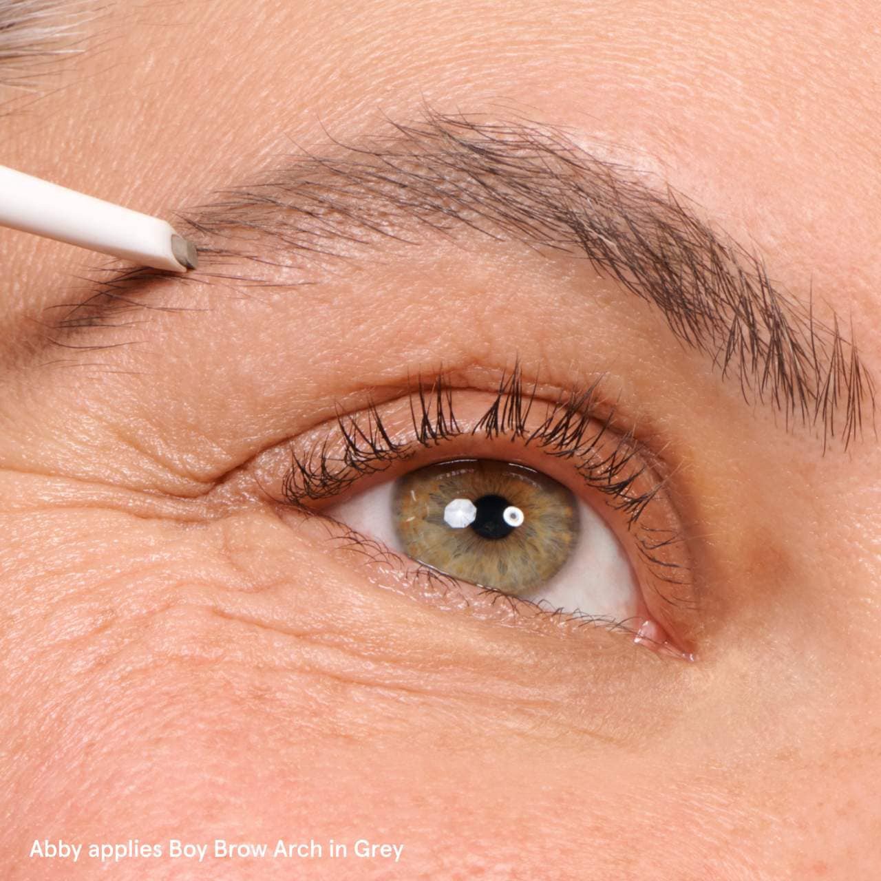 slide 11 of 11, Glossier Boy Brow Arch 2-in-1 Longwear Pomade Eyebrow Pencil Grey, 1 ct