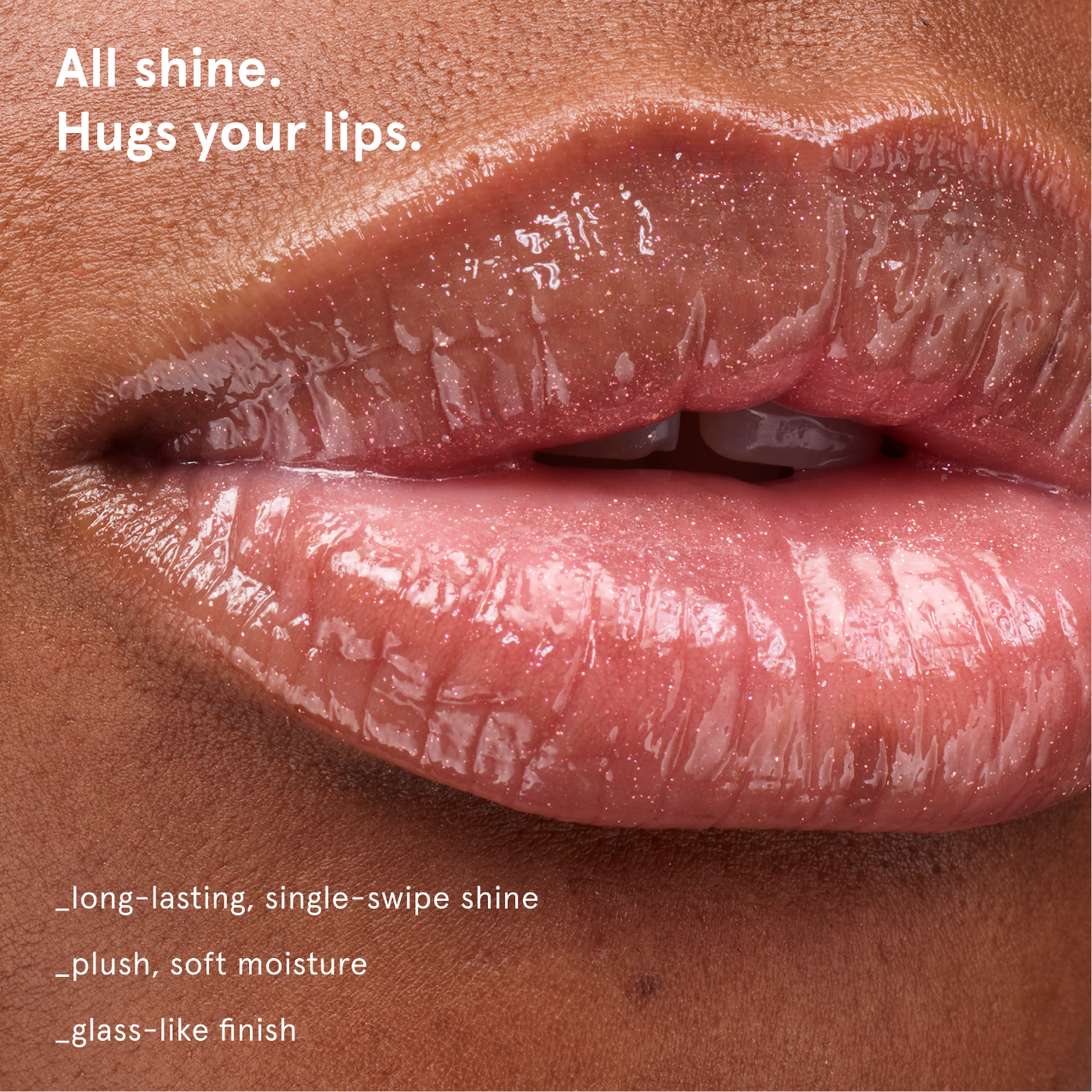 slide 3 of 8, Glossier Glassy High-Shine Lip Gloss Chocolate, 0.14 oz / 4.2 ml
