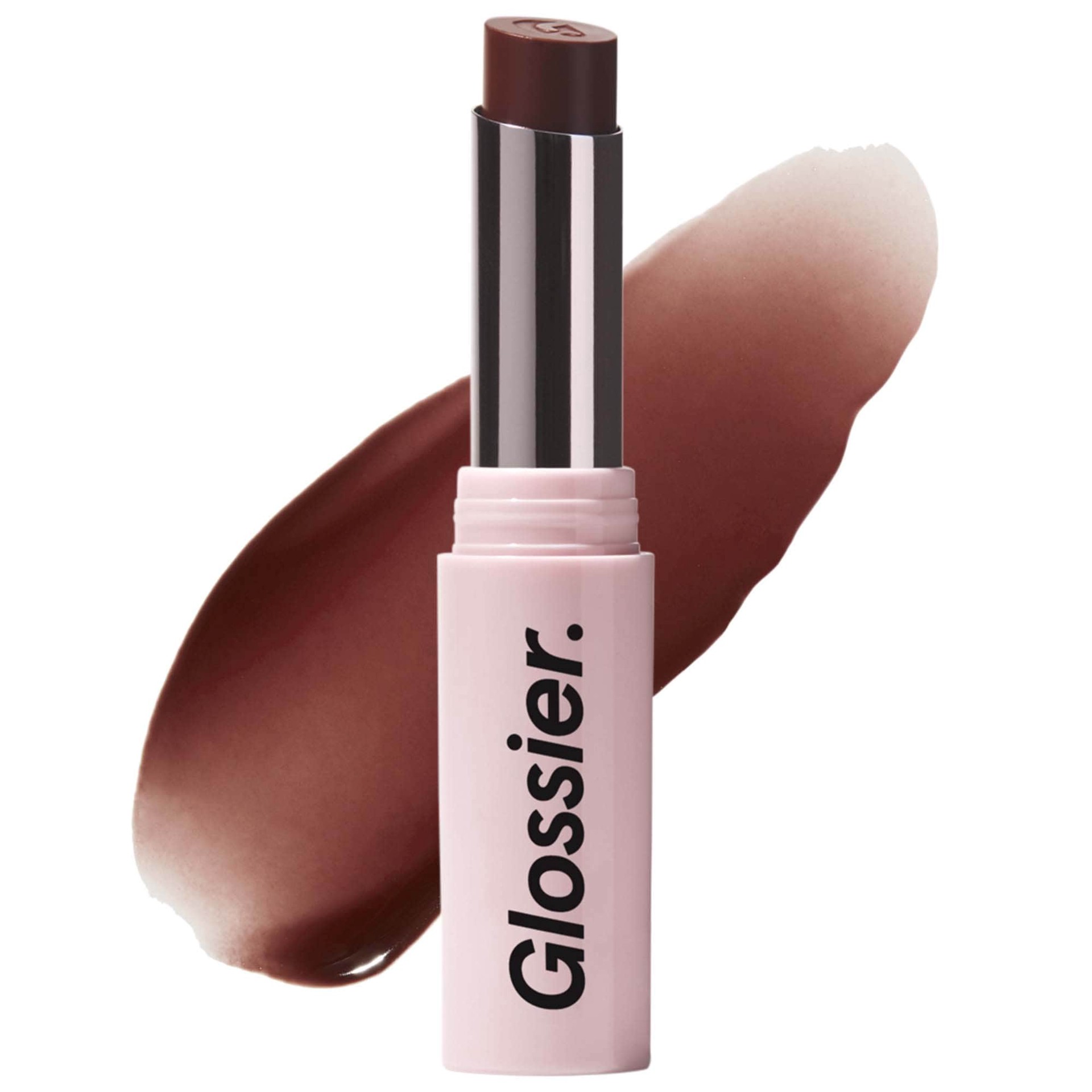 slide 1 of 10, Glossier Ultralip High Shine Lipstick with Hyaluronic Acid Cachet, 0.10 oz / 3 gram
