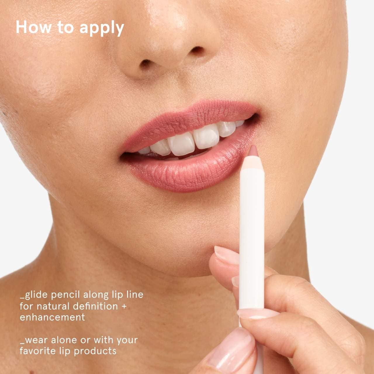 slide 3 of 9, Glossier Lip Line Enhancing Hydrating Longwear Lip Liner Pencil Grip, 0.02 oz / 0.5 gram
