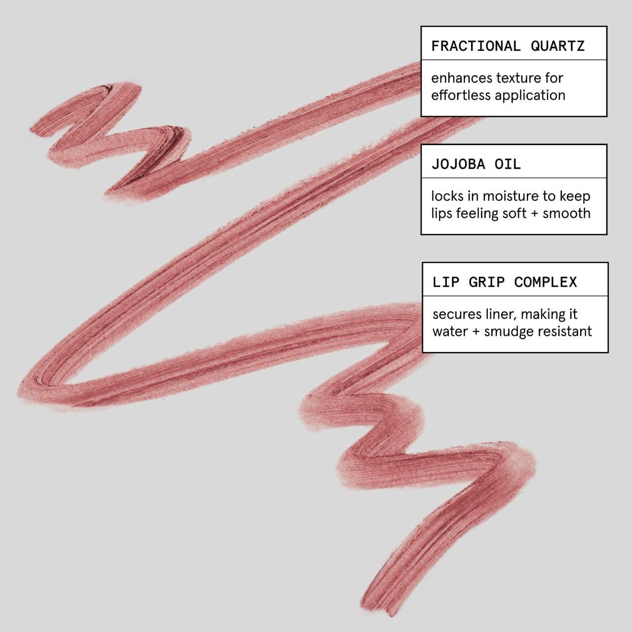 slide 5 of 9, Glossier Lip Line Enhancing Hydrating Longwear Lip Liner Pencil Grip, 0.02 oz / 0.5 gram