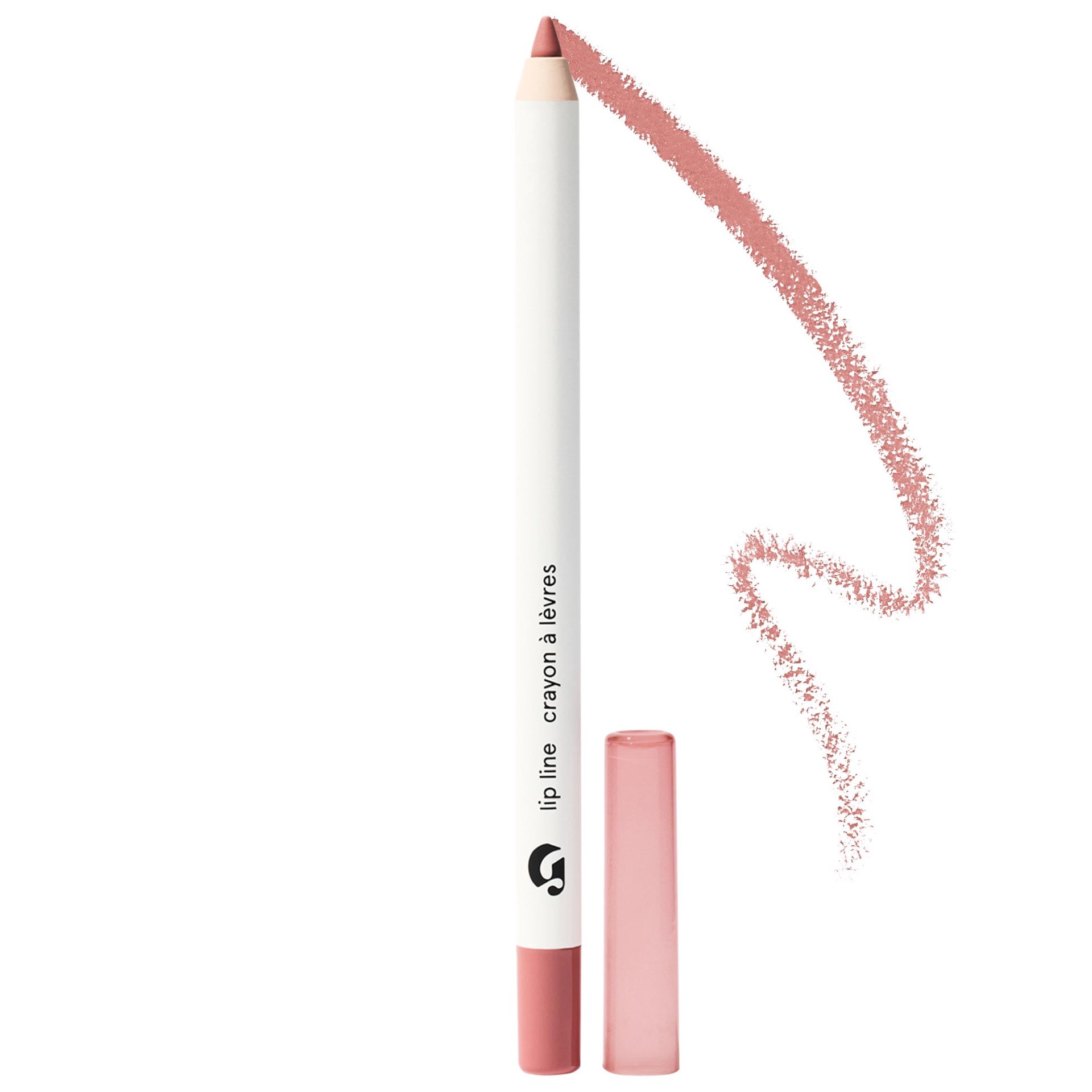 slide 1 of 9, Glossier Lip Line Enhancing Hydrating Longwear Lip Liner Pencil Grip, 0.02 oz / 0.5 gram