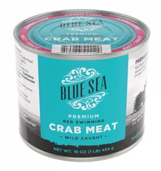 Red Swimming Jumbo Crab Meat Lump - 16 Oz