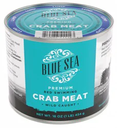 Red Swimming Crab Meat Lump - 16 Oz
