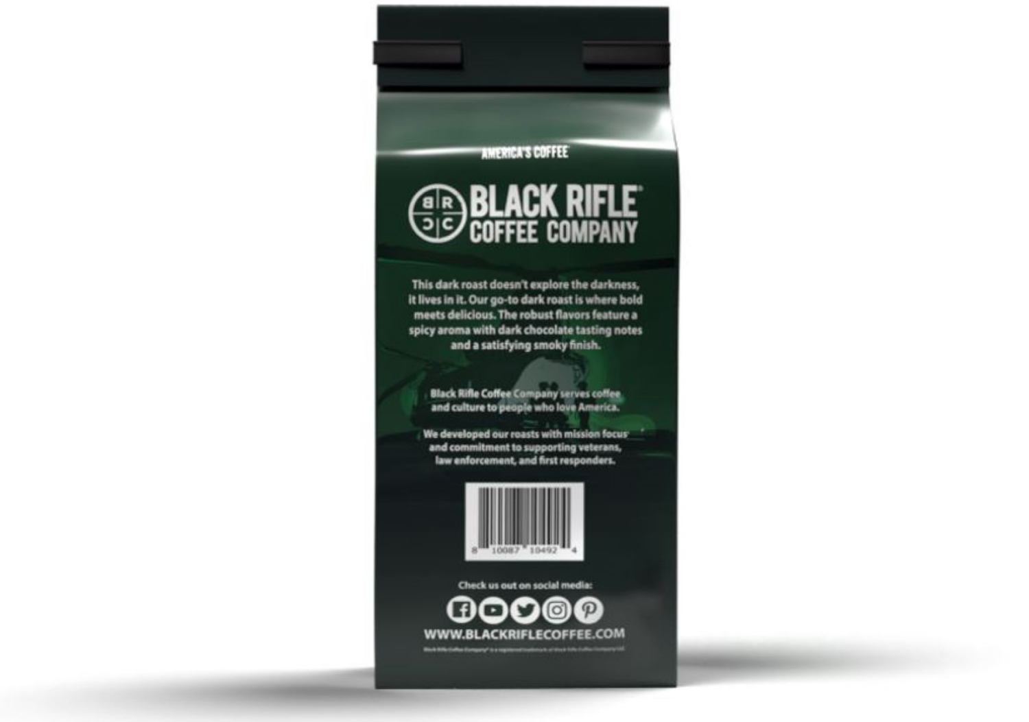 slide 3 of 3, Black Rifle Beyond Black Dark Ground Coffee - 12 oz, 12 oz