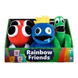 Rainbow Friends 8" Plush Set - 3pk