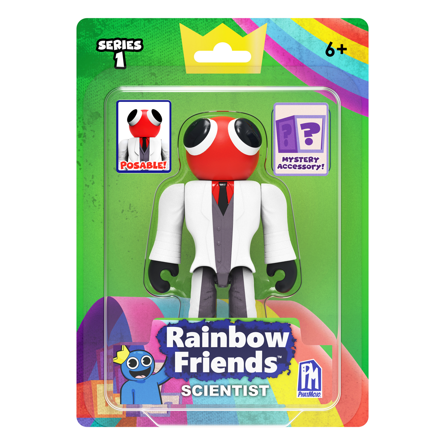 slide 2 of 4, Rainbow Friends 5" Action Figure Assortment, 5 in