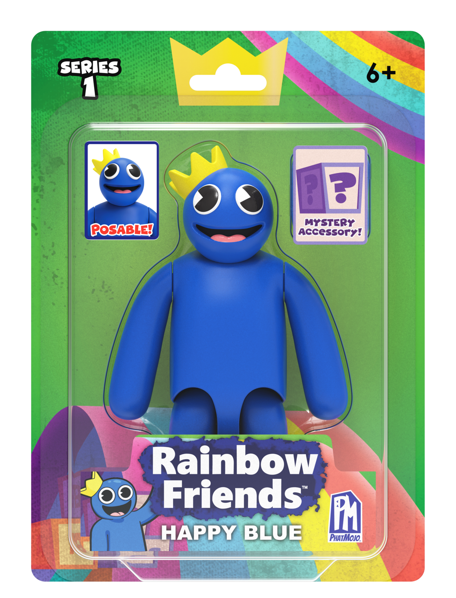 slide 3 of 4, Rainbow Friends 5" Action Figure Assortment, 5 in