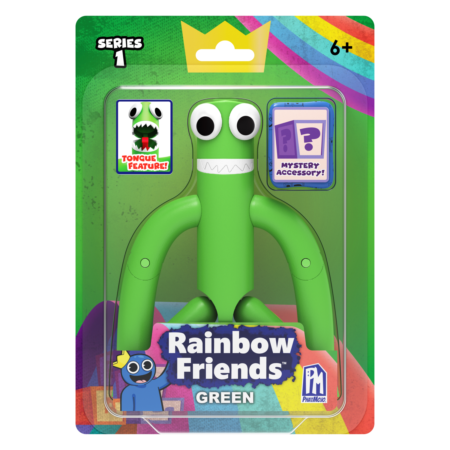 slide 1 of 4, Rainbow Friends 5" Action Figure Assortment, 5 in
