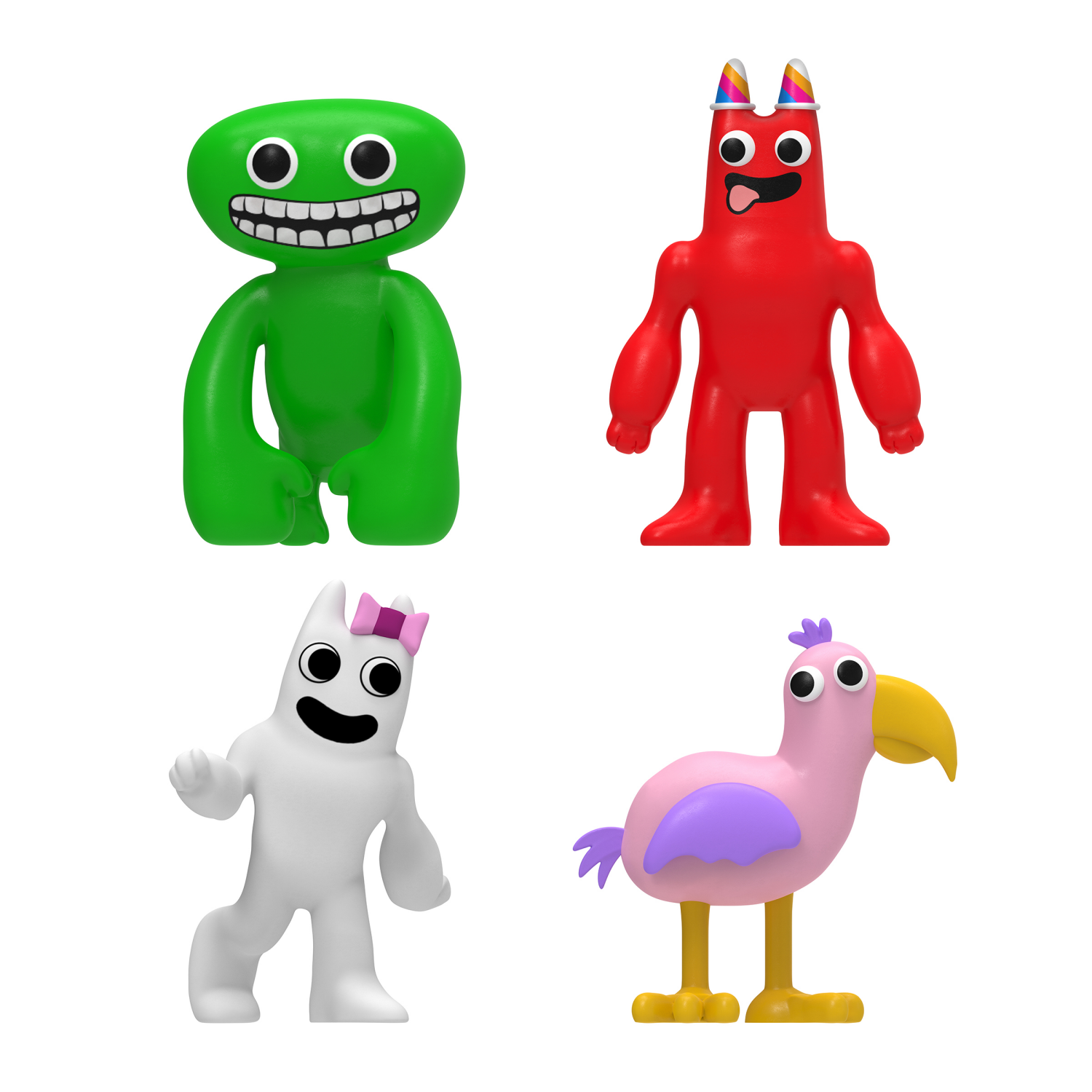 slide 2 of 2, Garten of Ban Ban Minifigures 4pk, 4 ct