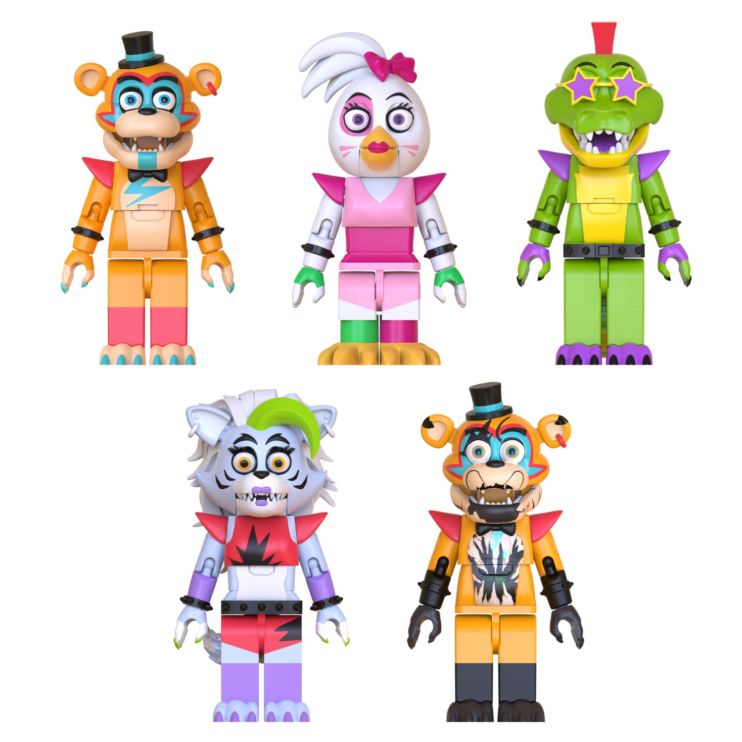 slide 2 of 4, FNAF - Single Buildable, 1 ct