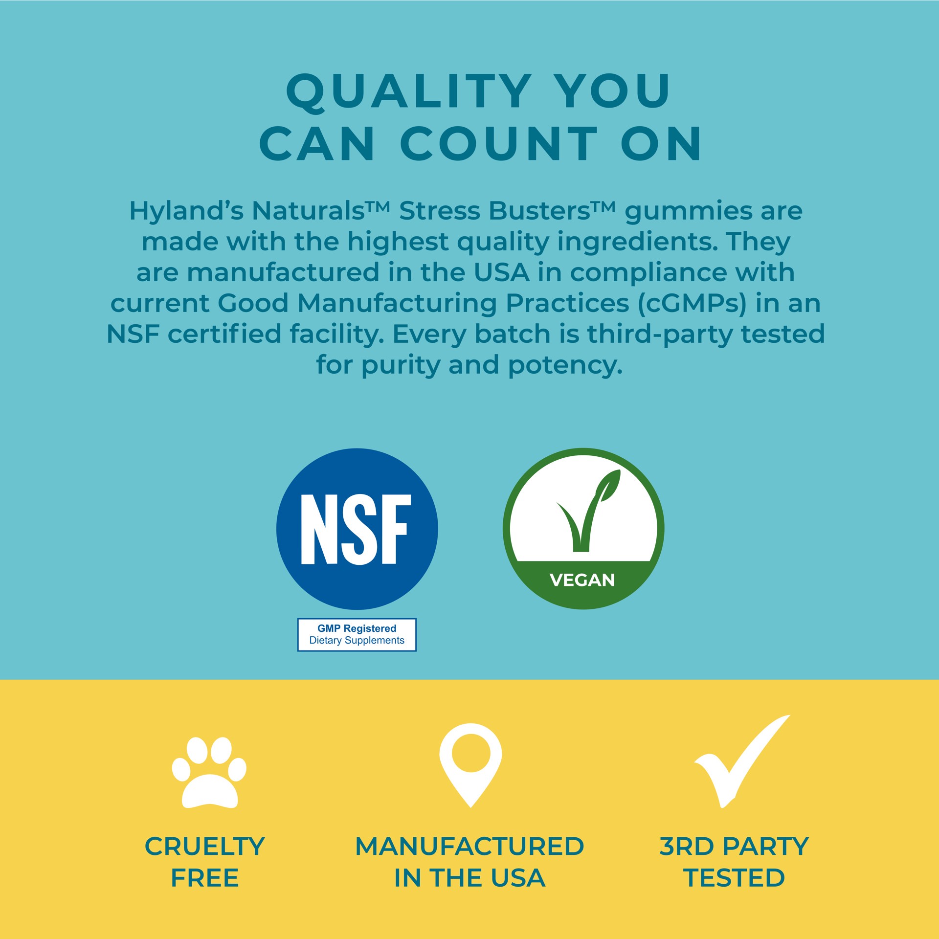 slide 2 of 5, Hyland's Naturals Natural Raspberry Flavor Stress Busters 60 Gummies, stress relief supplement, 60 ct