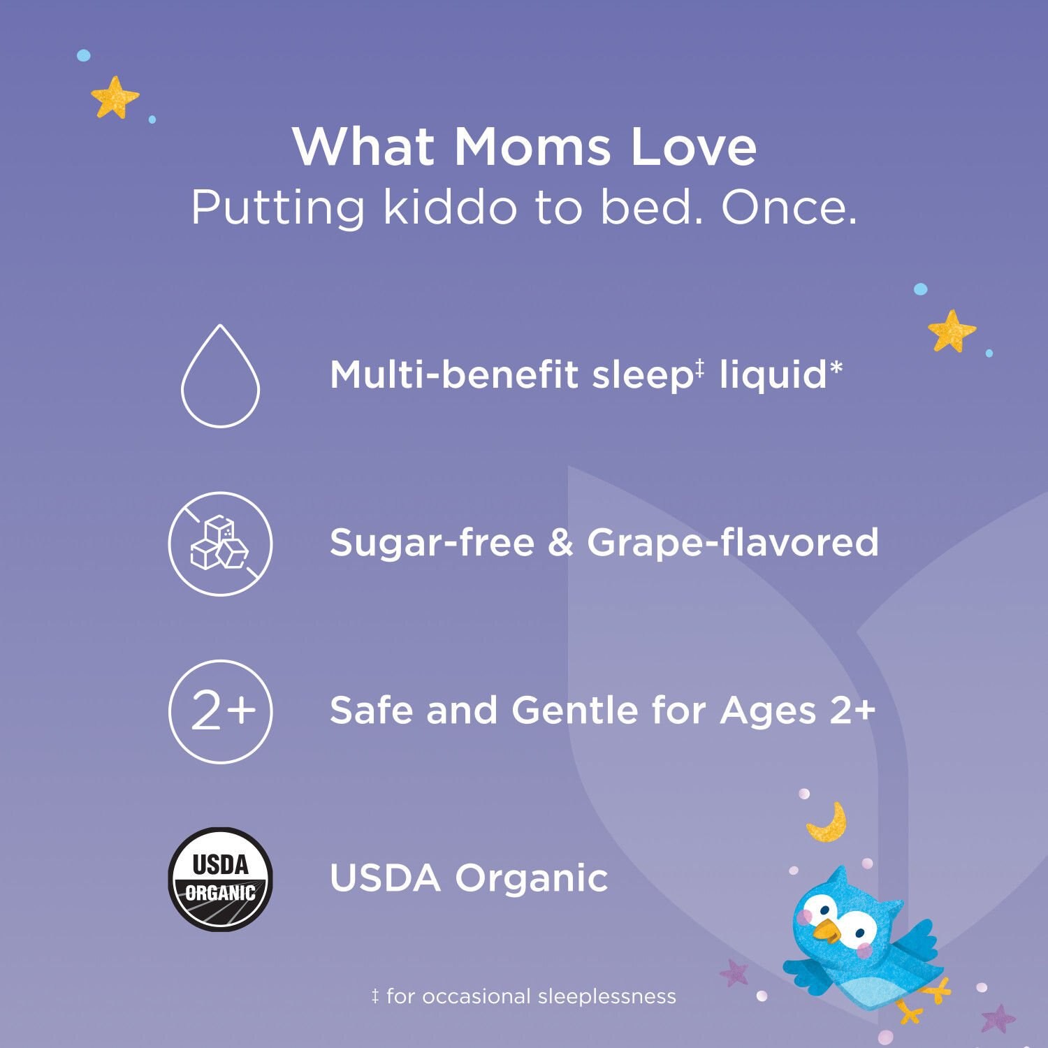 slide 5 of 6, Hyland's Naturals Hyland's Kids Organic Sleep, Calm + Immunity Melatonin Free Liquid, 4 Oz, 4 oz