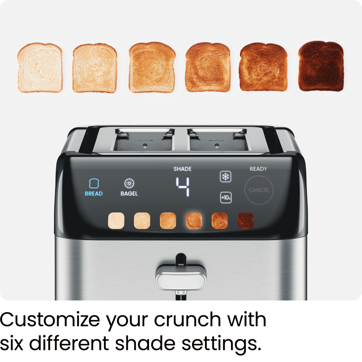 slide 5 of 6, Chefman 2-Slice Digital Toaster, 1 ct