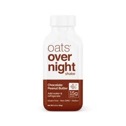 Oats Overnight Chocolate Peanut Butter Shake - 2.2 oz