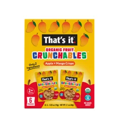 That's It® Organic Fruit Cunchables™ Apple + Mango Crisps