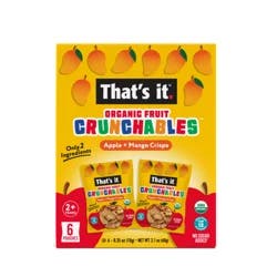 That's It® Organic Fruit Cunchables™ Apple + Mango Crisps