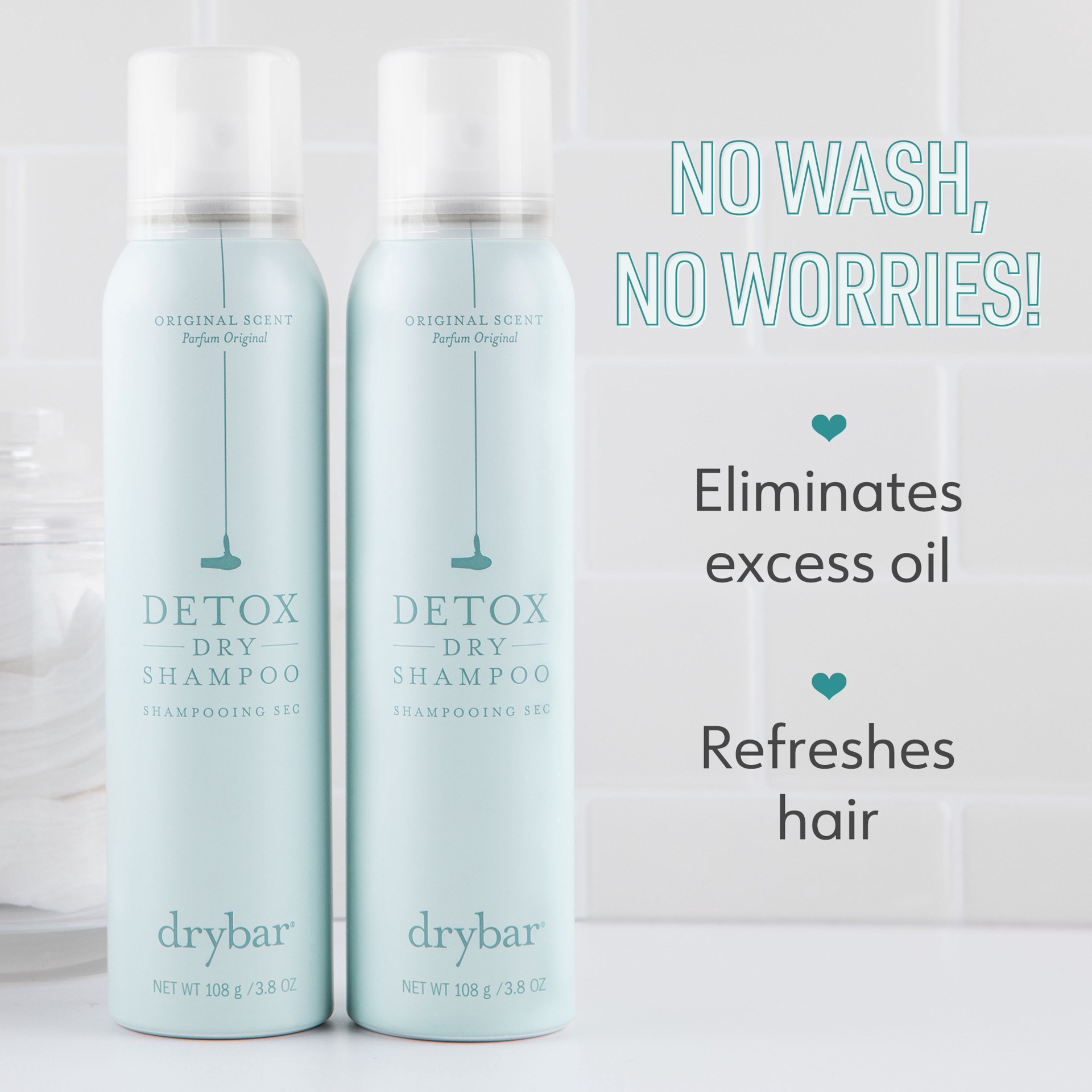 slide 4 of 10, Drybar Detox Dry Shampoo 3.5 oz/ 150 mL Original Scent, 