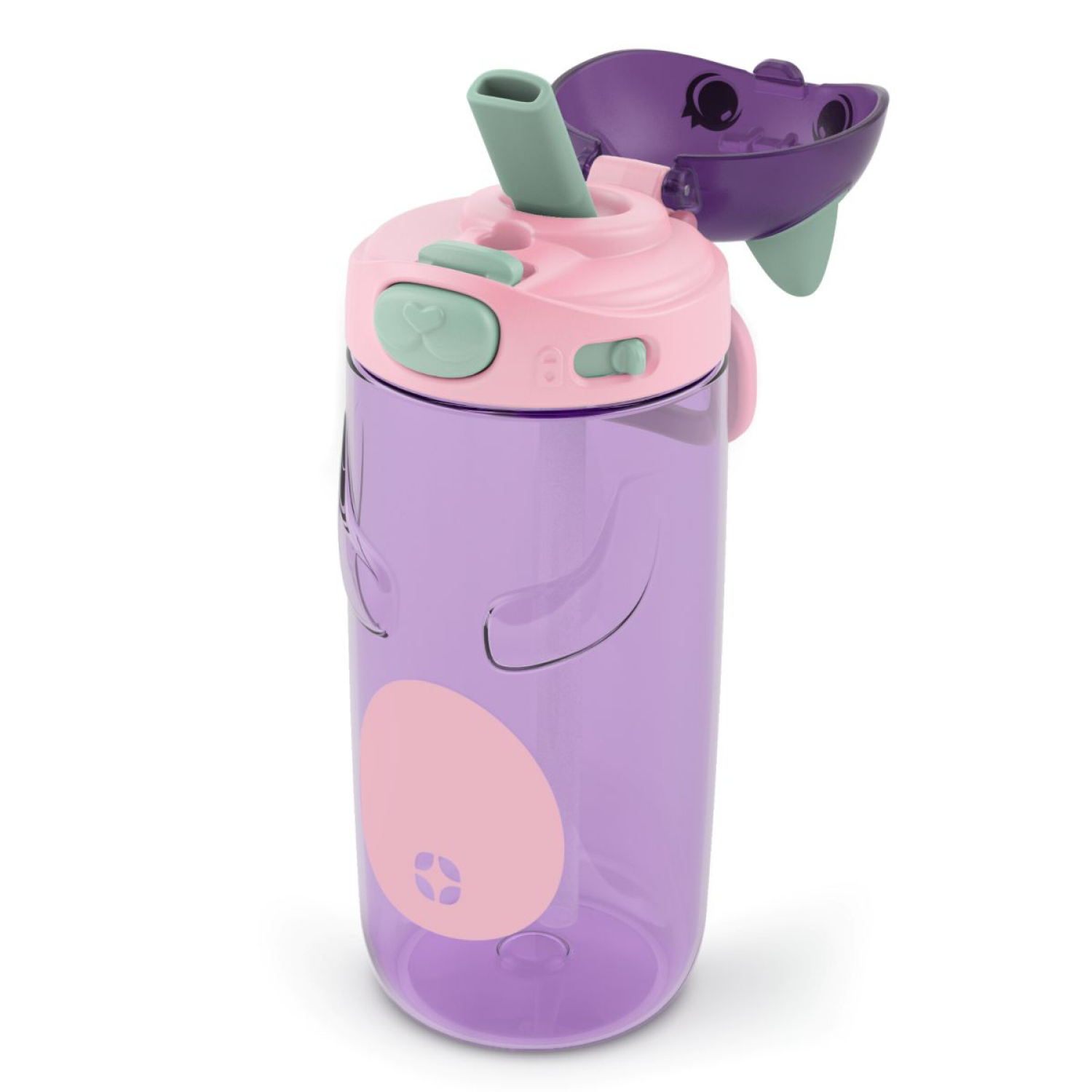 slide 2 of 2, Ello Ellies Tritan - Cat 16 oz, 16 oz