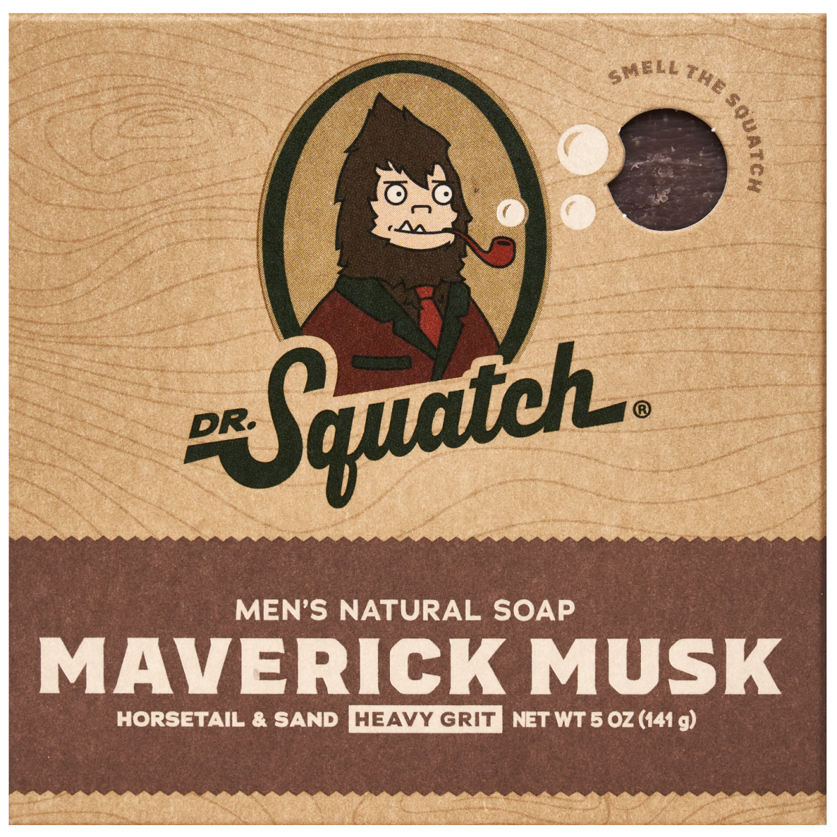 slide 1 of 1, Dr. Squatch Dr. Sauatch Maverick Musk Men's Natural Soap, 5 oz