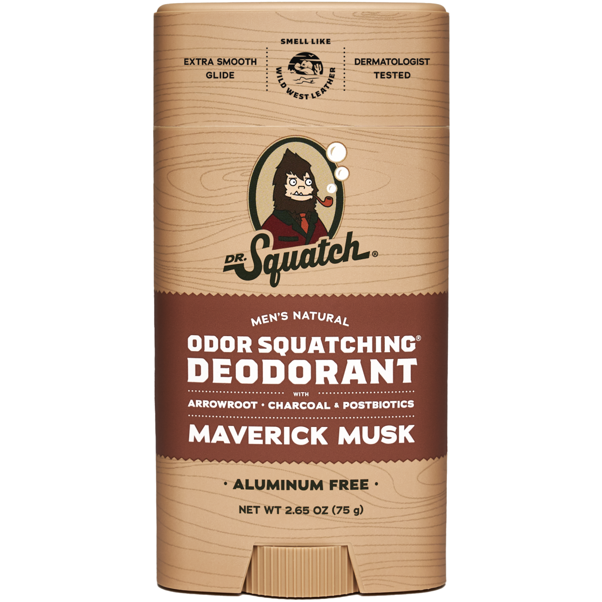 slide 1 of 1, DR SQUATCH Dr. Squatch Maverick Musk Deodorant, 1 ct