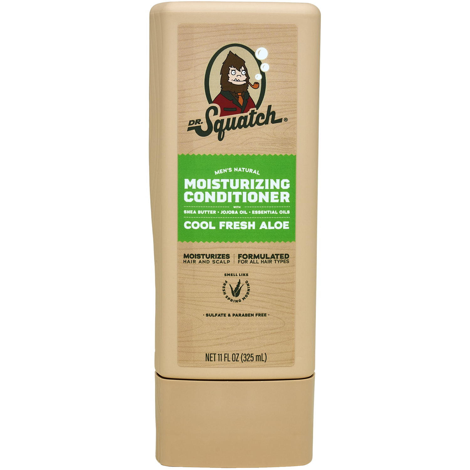 slide 1 of 1, Dr. Squatch Men's Natural Moisturizing Cool Fresh Aloe Conditioner 11 fl oz, 1 ct
