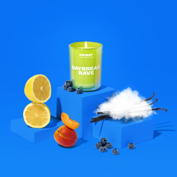 slide 16 of 21, FRIDAY COLLECTIVE Fr!day Collective Daybreak Rave Candle, 8 oz