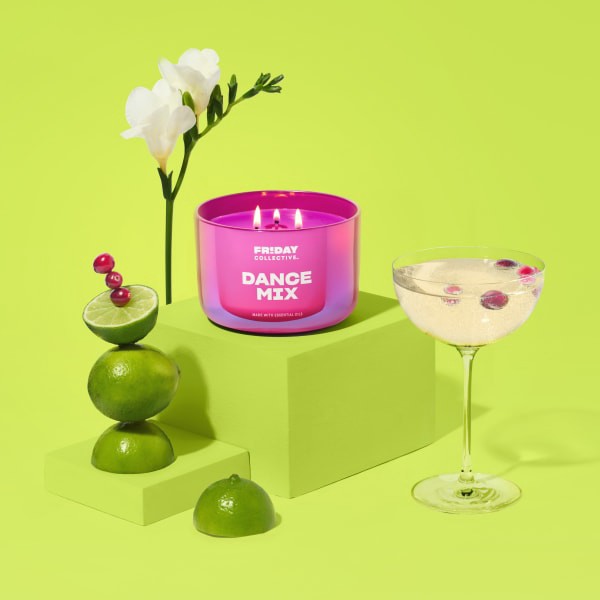 slide 16 of 21, FRIDAY COLLECTIVE Fr!day Collective Dance Mix Candle, 13.5 oz