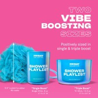 slide 15 of 17, FRIDAY COLLECTIVE Fr!day Collective Shower Playlist Candle, 13.5 oz