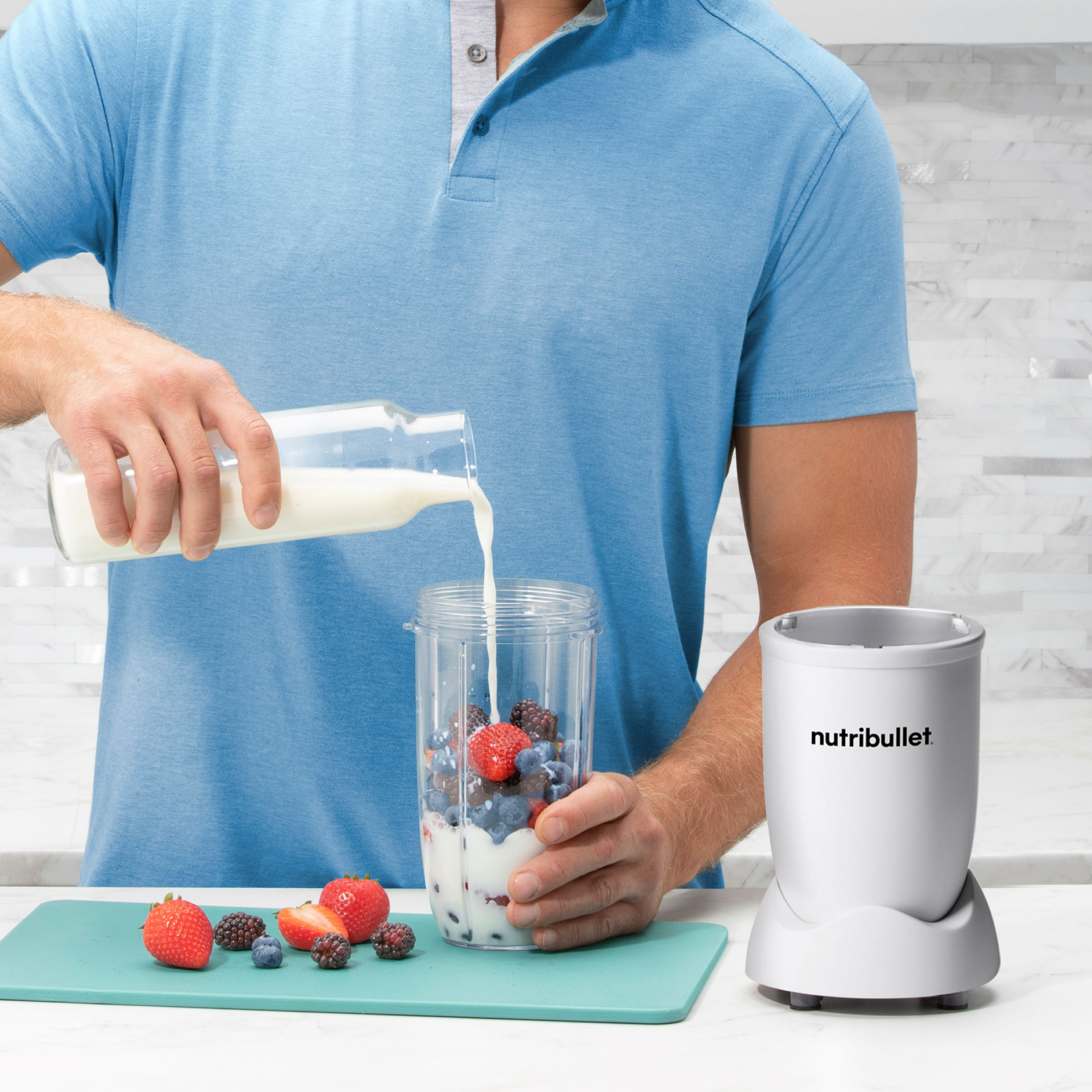 slide 3 of 6, nutribullet Pro 900 Series - Matte White, 1 ct
